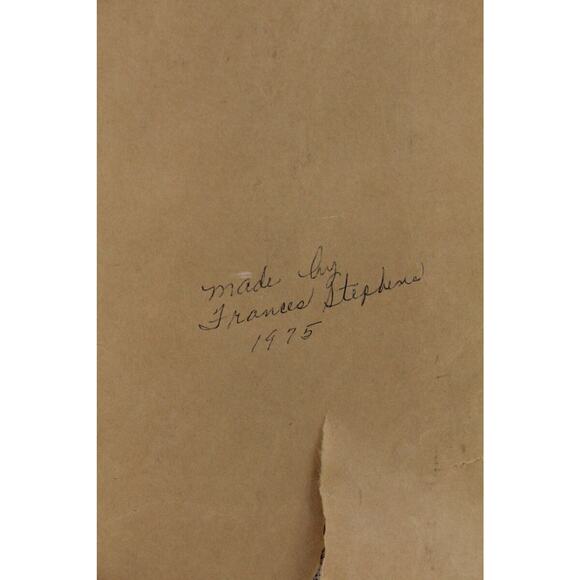 Fragonard The Souvenir Finished Needlepoint Framed French Victorian Lady & Dog - Picture 7 of 10